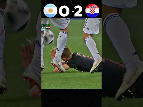 Argentina vs Croatia World Cup 2018
