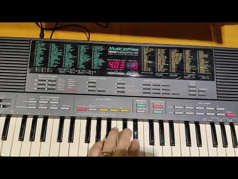 Yamaha PSS-480 PortaSound Digital Synthesizer Keyboard