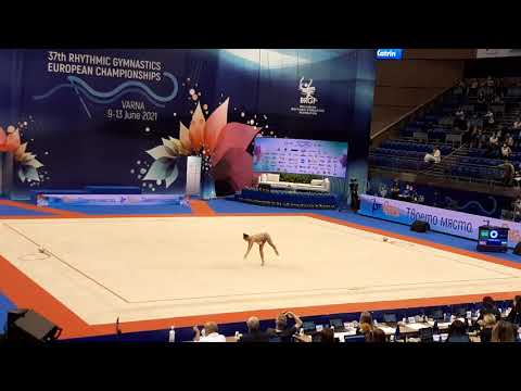 Katrin Taseva ball final ECh Varna 2021