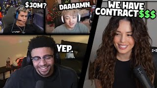 Valkyrae and Myth SHOCKED Jasontheween and Stableronaldo with their YOUTUBE MONEY