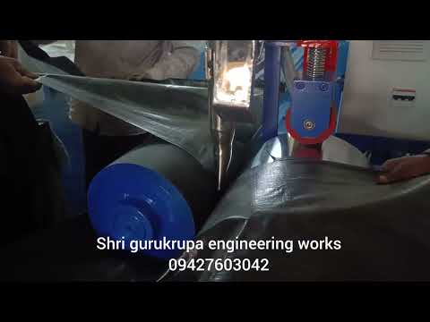 Tarpaulin Heat Sealing Machine