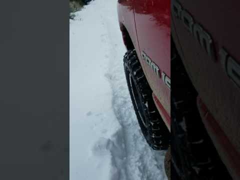 35x12.5x18 RBP Rolling Big Power Repulsor MT by lexani on 03 Doge Ram 1500 in the snow