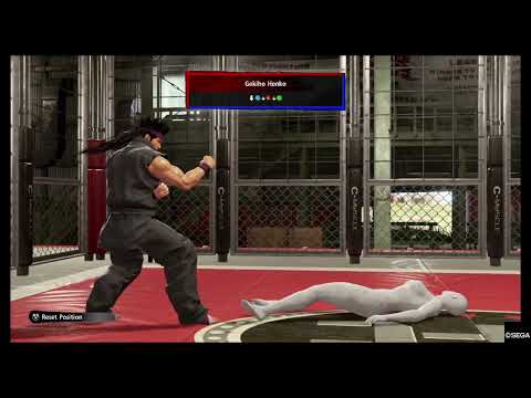 Akira Yuki's 1 frame knee Teishitsu Dantai K+G (release G after 1 frame) on arcade stick VF5US