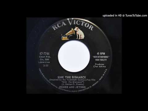 Homer and Jethro - Sink The Bismarck (RCA Victor 7744)