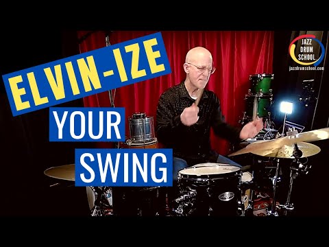 How To Play Like Elvin Jones #jazzdrummingtips