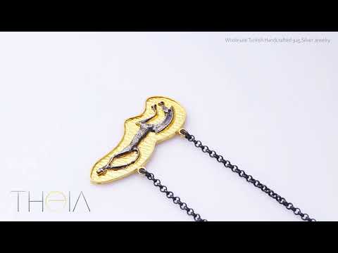 Unique Design 22K Vintage Black Necklace