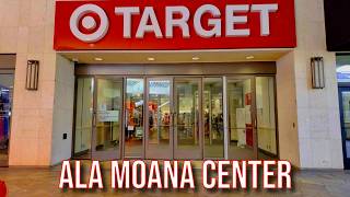 【4K】𝐖𝐀𝐋𝐊 🇺🇸 Shopping at Target in the Ala Moana Center, Honolulu 🏖️🌺🌞