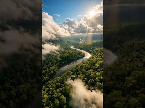 सुबह का दर्शन ।। #nature #beautiful #waterfall