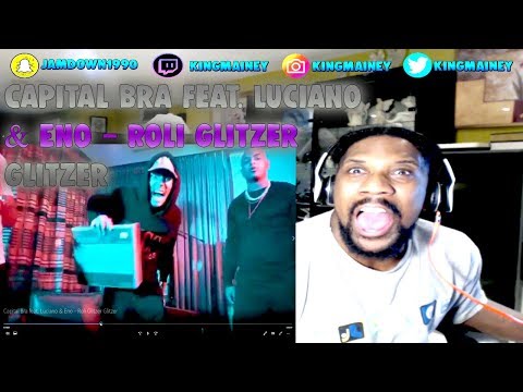 (GERMAN)Capital Bra feat. Luciano & Eno - Roli Glitzer Glitzer REACTION!!