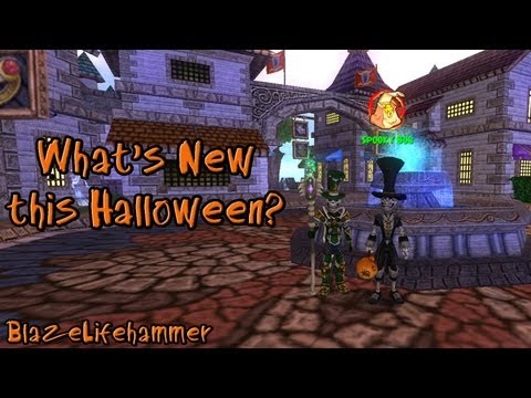 Wizard101: What's New This Halloween? | Spooky Bob's Crown Items