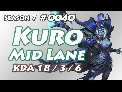 ROX Kuro - LeBlanc vs Syndra - KR LOL Master 150LP | 쿠로 르블랑