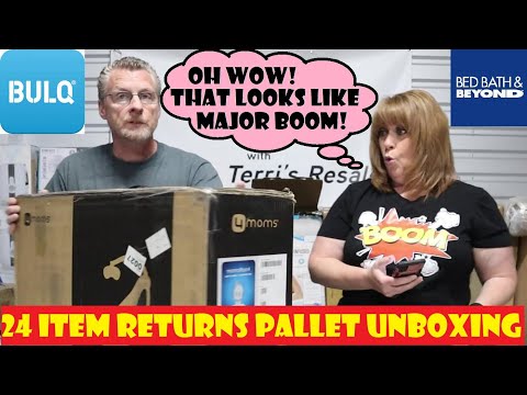 MASSIVE Double up on this BULQ $3000msrp retail liquidation PALLET UNBOXING | 24 items of pure BOOM!