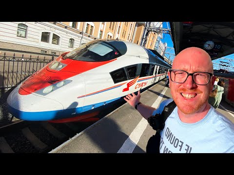 Russia's Bullet Train: SAPSAN First Class!