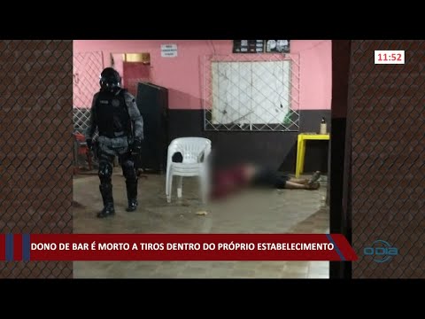 Dono de bar é morto a tiros dentro do próprio estabelecimento em Timon 25 02 2021
