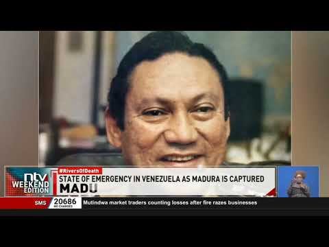 Venezuela in a state of emergency after U.S. airstrikes hit the capital Caracas and other states