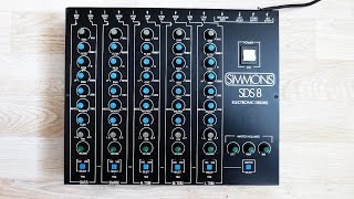 Video thumbnail for Simmons SDS 8 "Electronic Drums" Analog Drum Synthesizer (1984) Sound Edit by RetroSound