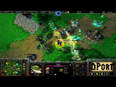 WarCraft 3: 2v2 Ls.WoLv (NE) & CheerOn (OC) vs Fs.Wind (HU) & Fs|Bull (OC) - G2