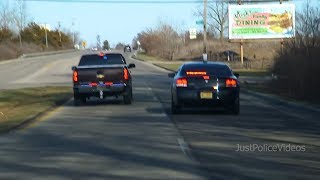 Delaware County IN Police Chase
