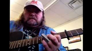 Black Lung Heartache acoustic guitar lesson...Joe Bonamassa