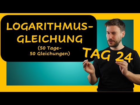 Solving logarithmic equations by exponentiation [50 days - 50 equations: Day 24]