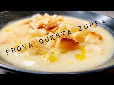 Questa Zuppa di Cavolfiore รจ Talmente Facile e Buona che la preparo 3 volte a settimana ๐๐