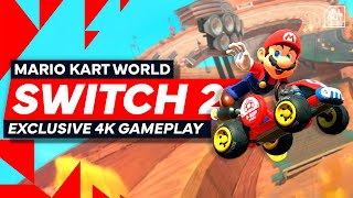 10 mins of Mario Kart World Nintendo Switch 2 4K Gameplay