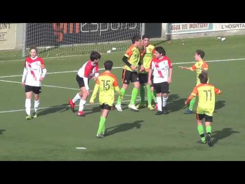 1 - 1 GOL  DE NAVARRO PÉREZ, DANIEL 64' VS L'HOSPITALET, CENTRE ESPORTS "C"