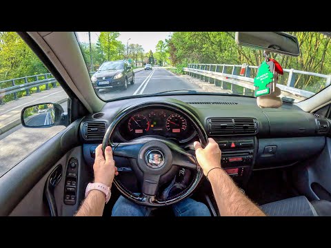 2001 Seat Leon [1.9 TDI 110HP] |0-100| POV Test Drive #1692 Joe Black