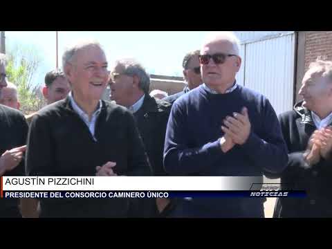 AGUSTÍN PIZZICHINI - PRESIDENTE DEL CONSORCIO CAMINERO ÚNICO - INAUGURACIÓN RUTA A RANCÚL