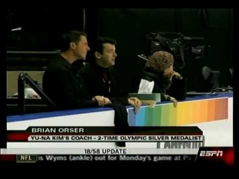 2006-2007_11 Yu-na Kim 2006 Skate Canada Ladies FS Orser Talks About Kim
