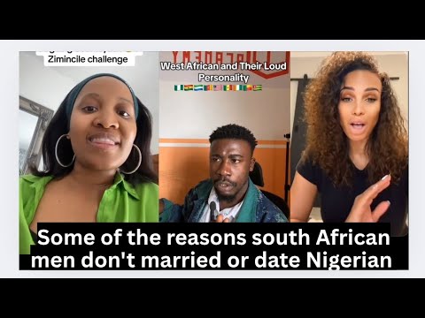 Nigerian women are too loud that is why south African men don't date or marry them 🇿🇦🇳🇬