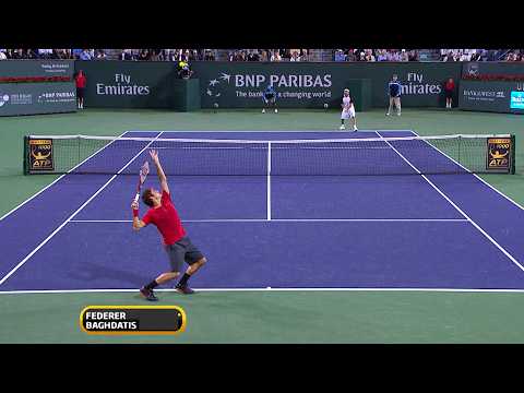 The Dramatic Federer vs Baghdatis Match You've Never Seen ● Swiss Maestro vs Cyprus' Showman 4K
