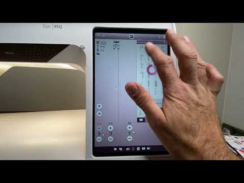 Husqvarna Viking Epic 95Q – Besitzerklasse Nr. 3, Nähen