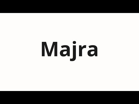 How to pronounce Majra | Майра (Myra in Russian)