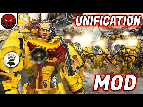 UNIFICATION MOD - Imperial Fists vs Iron Warriors | Warhammer 40,000: Dawn of War - Soulstorm