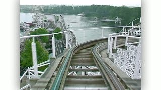 preview picture of video 'Hoosier Hurricane Coaster POV - Indiana Beach - Monticello, Indiana, USA'