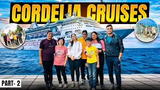 Luxury Family Vacation on Cordelia Cruise | Mumbai to Lakshadweep Vlog (Part 2)