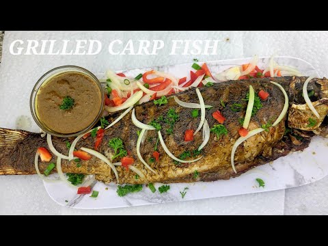 OVEN GRILLED/ROASTED CARP FISH. #fish #carpfishing #carp #grilled #roast #fishrecipe