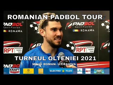 Mihai Roman ( Universitatea Craiova), interviu la Turneul Olteniei 2021