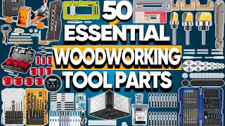 50 Essential Woodworking Power Tool Parts & Accessories on Amazon