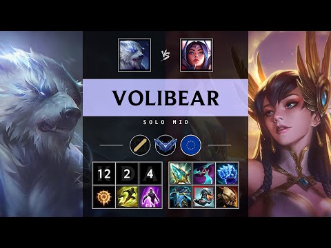 Volibear Mid vs Irelia - EUW Diamond Patch 25.12
