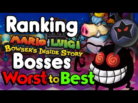 Ranking Every Bowser's Inside Story Boss