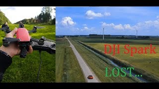 DJI SPARK - Pierwszy dron a juz PRAWIE zgubiony...