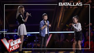 Download lagu Luna di Maio, Jesús and Cahaya - Amor, amor de mis amores  | Battles | The Voice Kids Antena 3 2021 mp3