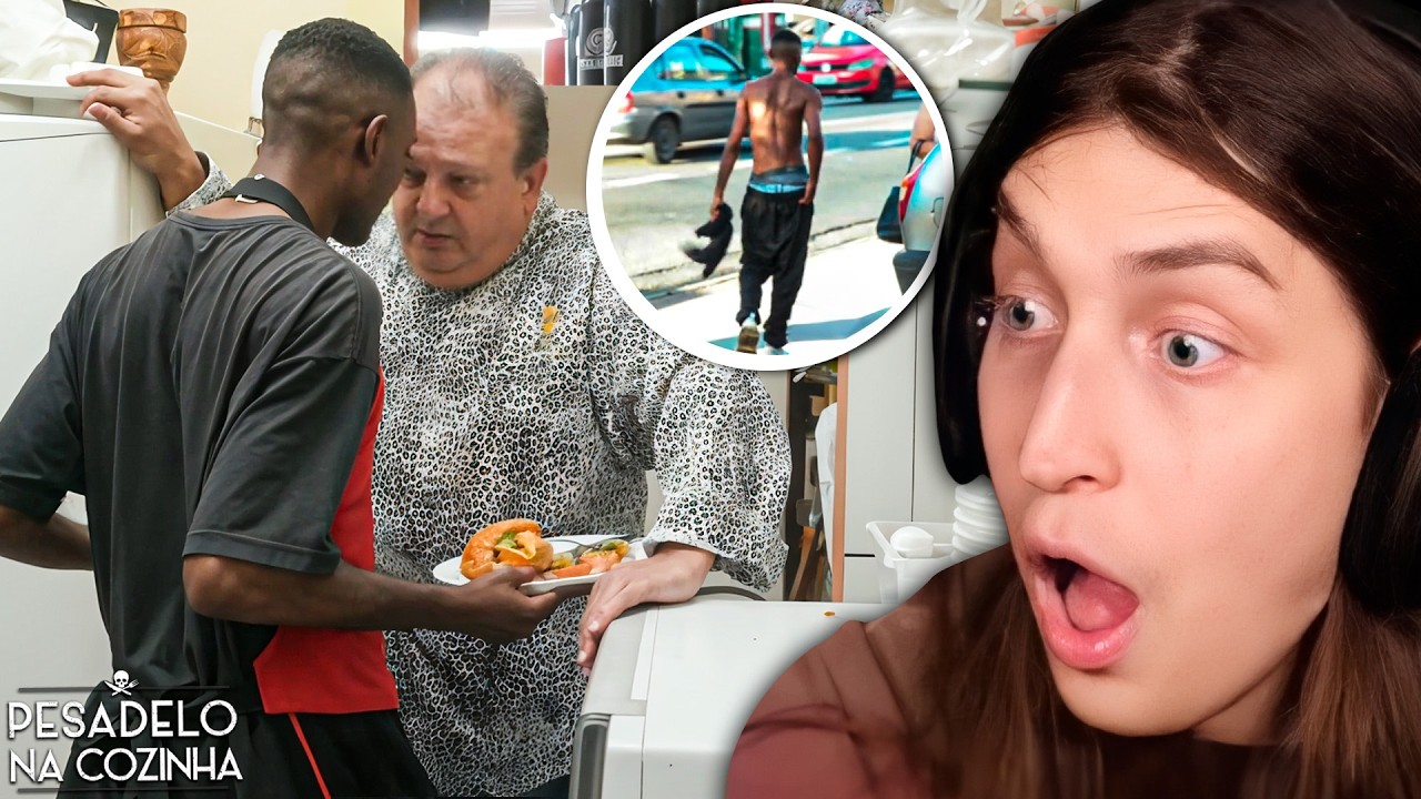 Garçom AMEAÇA JACQUIN e é EXPULSO DO RESTAURANTE - React Pesadelo na cozinha Dona Acarajé