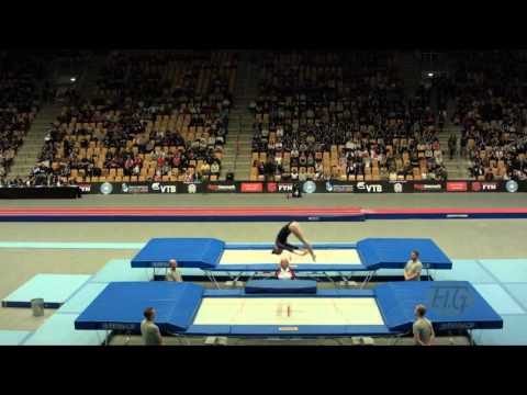 JOHNSON Clare (USA) - 2015 Trampoline Worlds - Qualification TR Routine 2