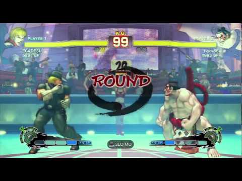 SSF4 Ken (EGADESU) vs Honda (t-yo-56)