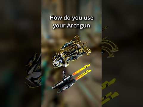 How to Use ARCHGUNS in Regular Warframe Missions #shorts #warframe #gaming #streamer #wfcc