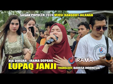 LUPAQ JANJI Nia Dirgha - Lagu Ini Sedang Populer Di Lombok Bersama Musik Jalanan Irama Dopang