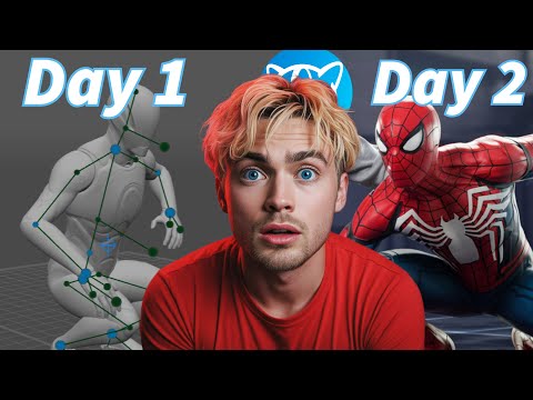 Best FREE Animation Software 2025: Cascadeur Automatic Motion Generation Between Keyframes